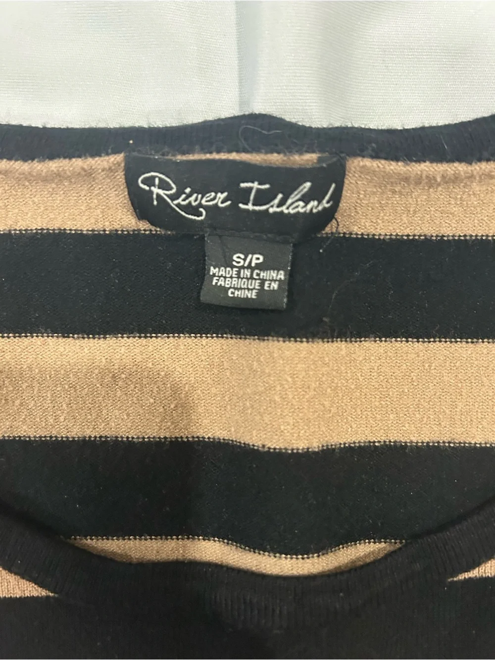 3/4 sleeve striped top - Picture 3 of 3